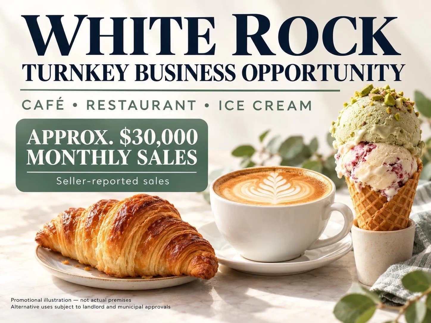 Cafes for sale in White Rock